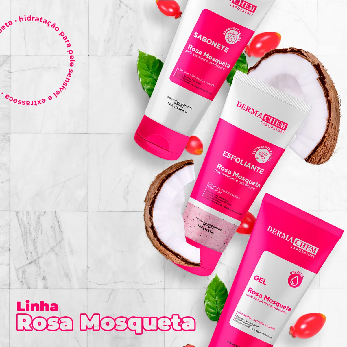 Sabonete Facial Peles Sensíveis e Extrasseca