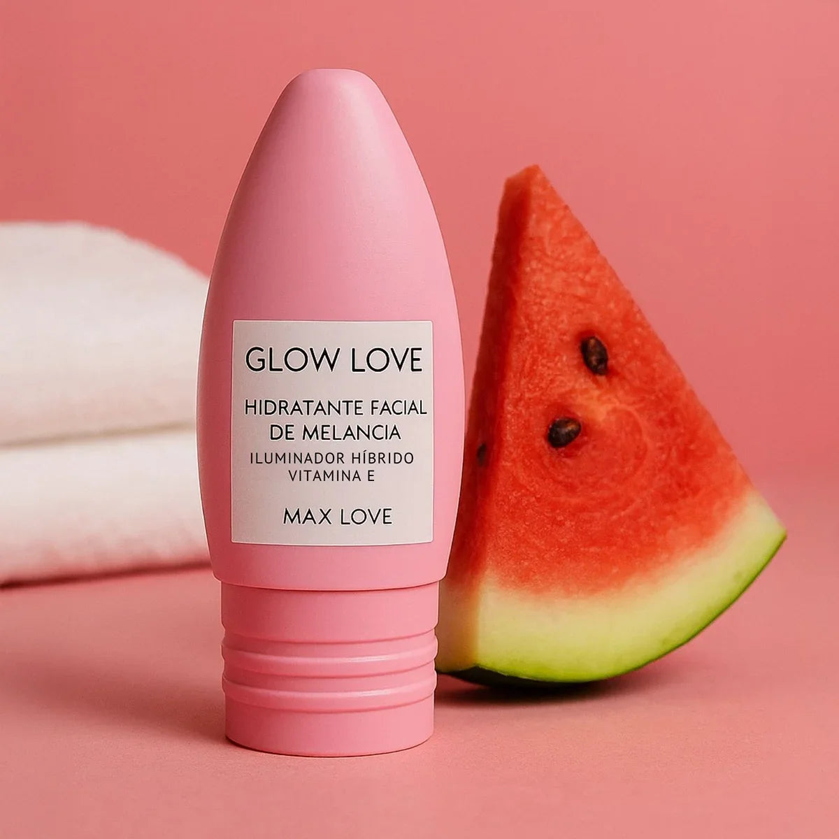 Hidratante Facial Melancia Glow Love Max Love 60g