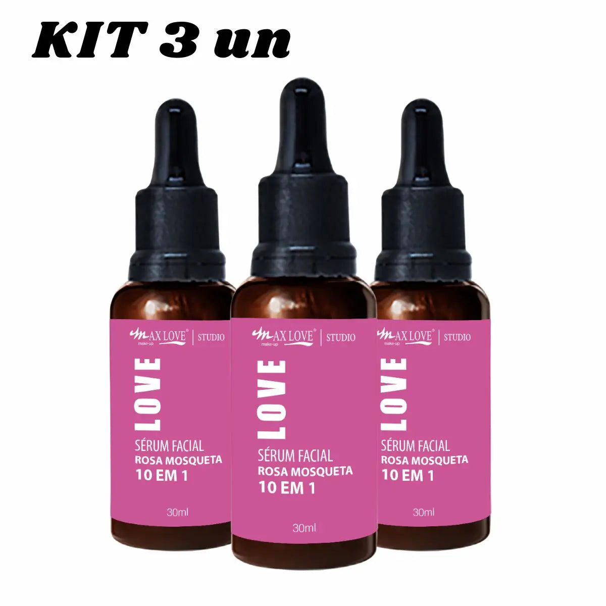 Sérum Facial Rosa Mosqueta 10 em 1
