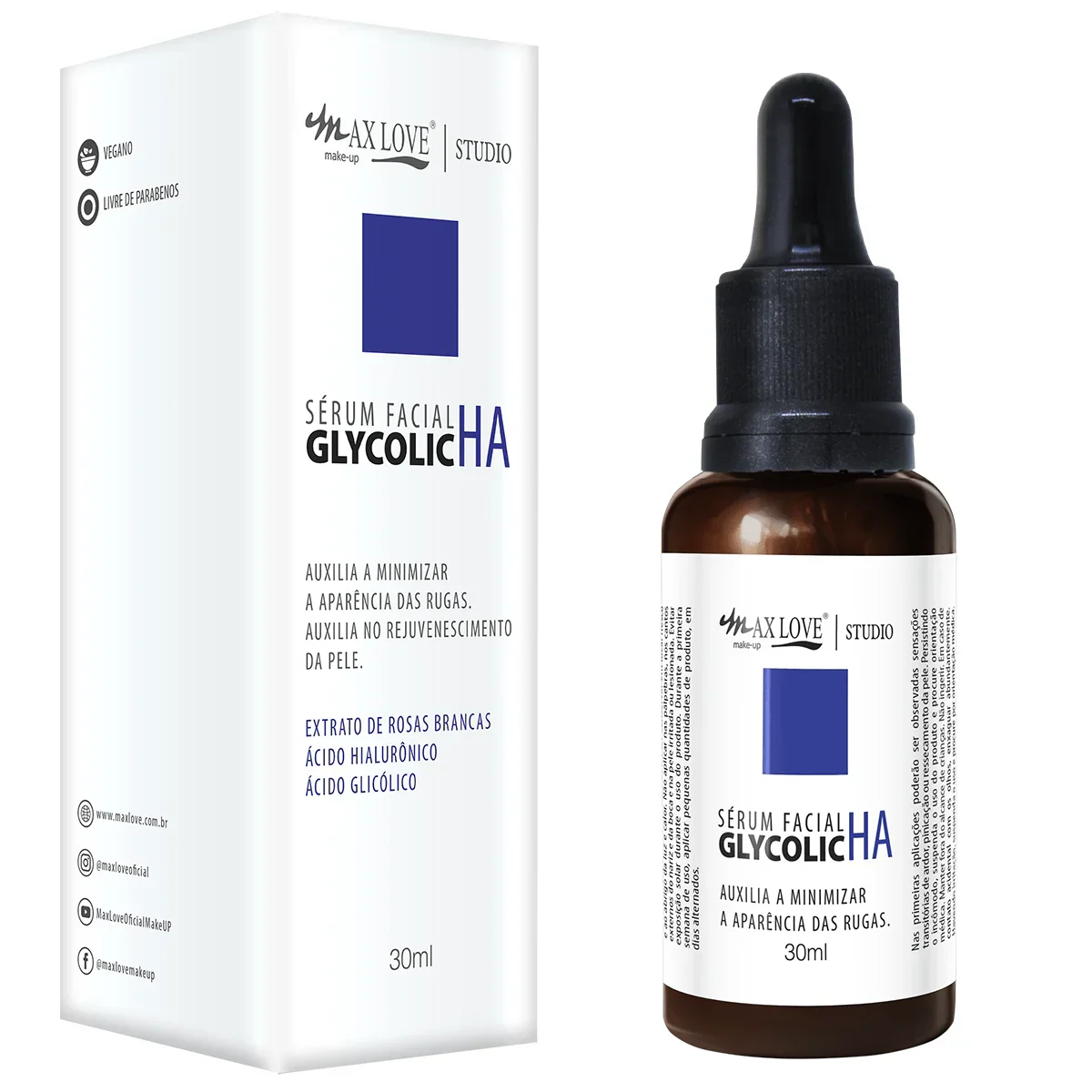 Sérum Facial Renovador Glycolic HA --
