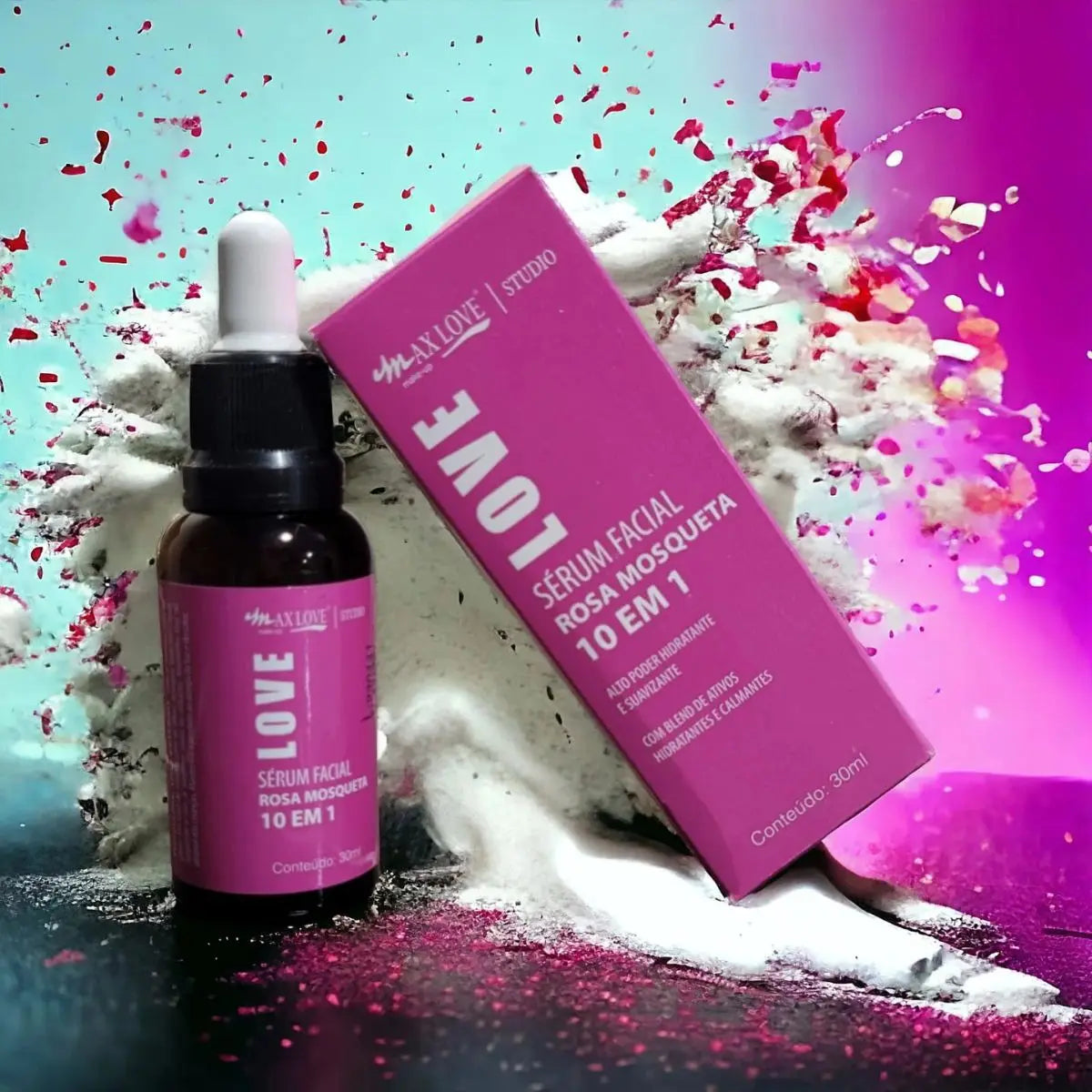Sérum Facial Rosa Mosqueta 10 em 1