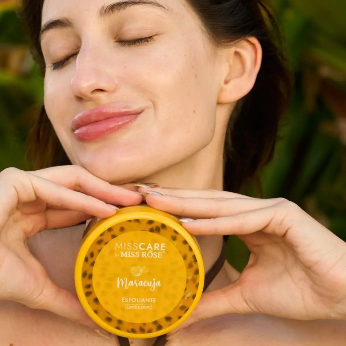 Esfoliante Corpo e Rosto Maracujá Miss Care 280g