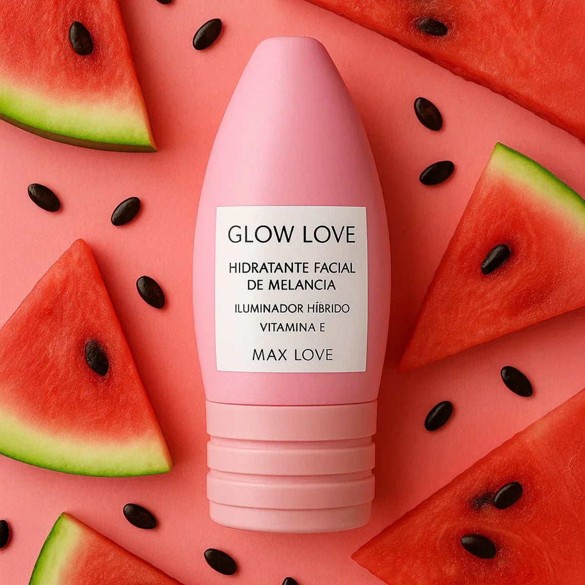 Hidratante Facial Melancia Glow Love Max Love 60g