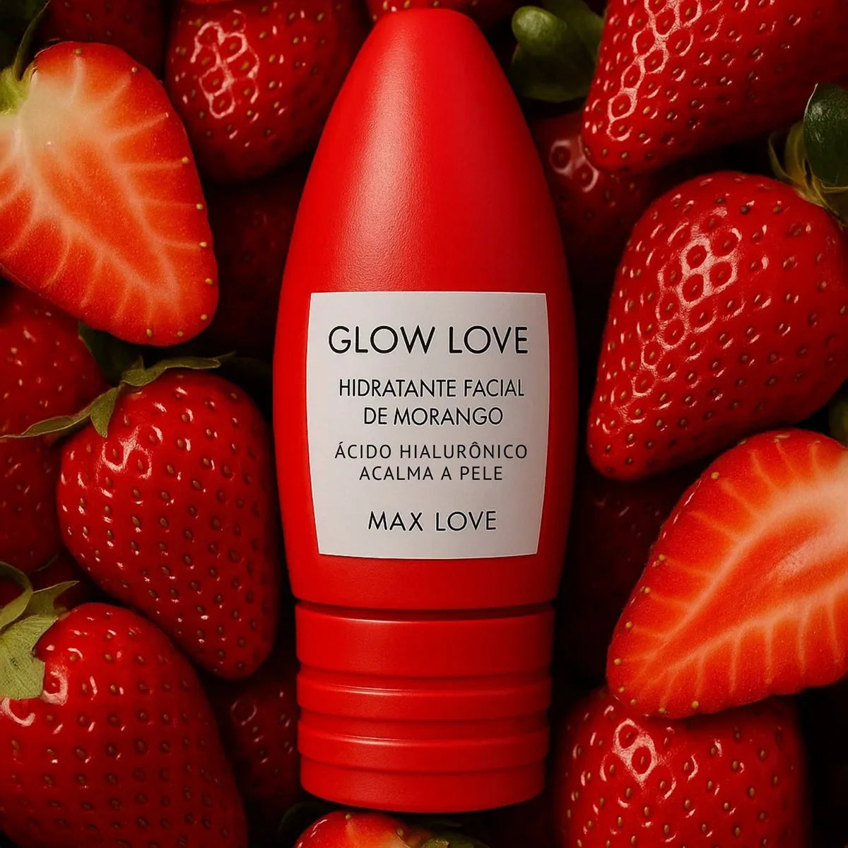 Hidratante Facial Glow Love Morango 60g