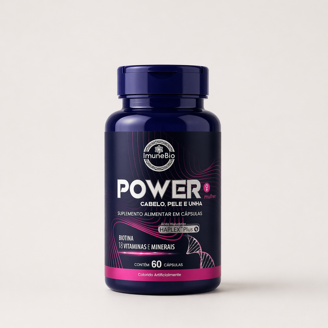 Power Mulher Premium - Cabelo, Pele e Unhas