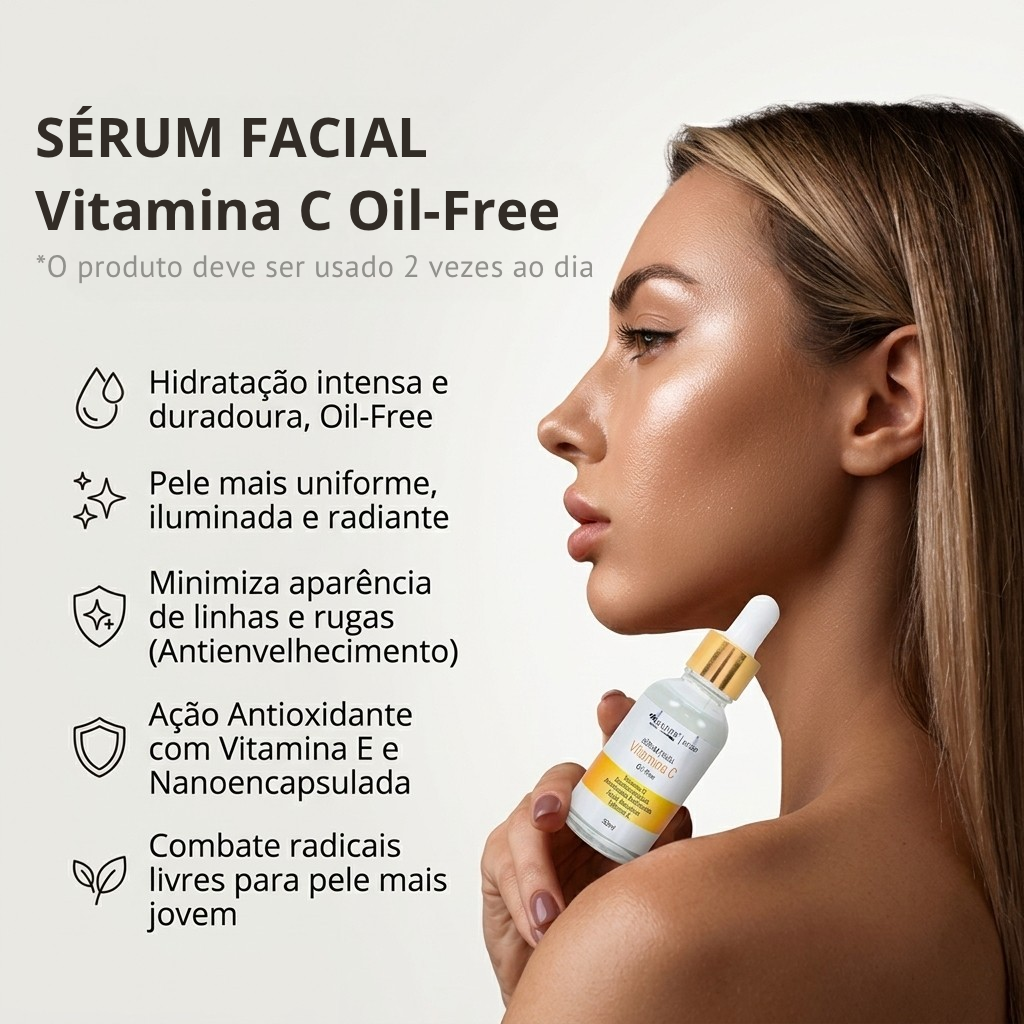Sérum Facial Vitamina C Oil Free