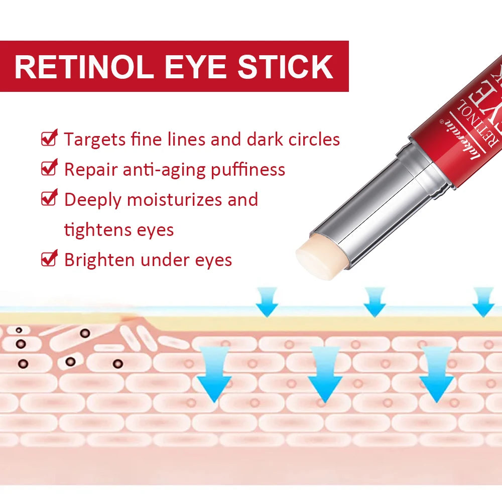 Stick de Retinol para Área dos Olhos – Reparação Instantânea