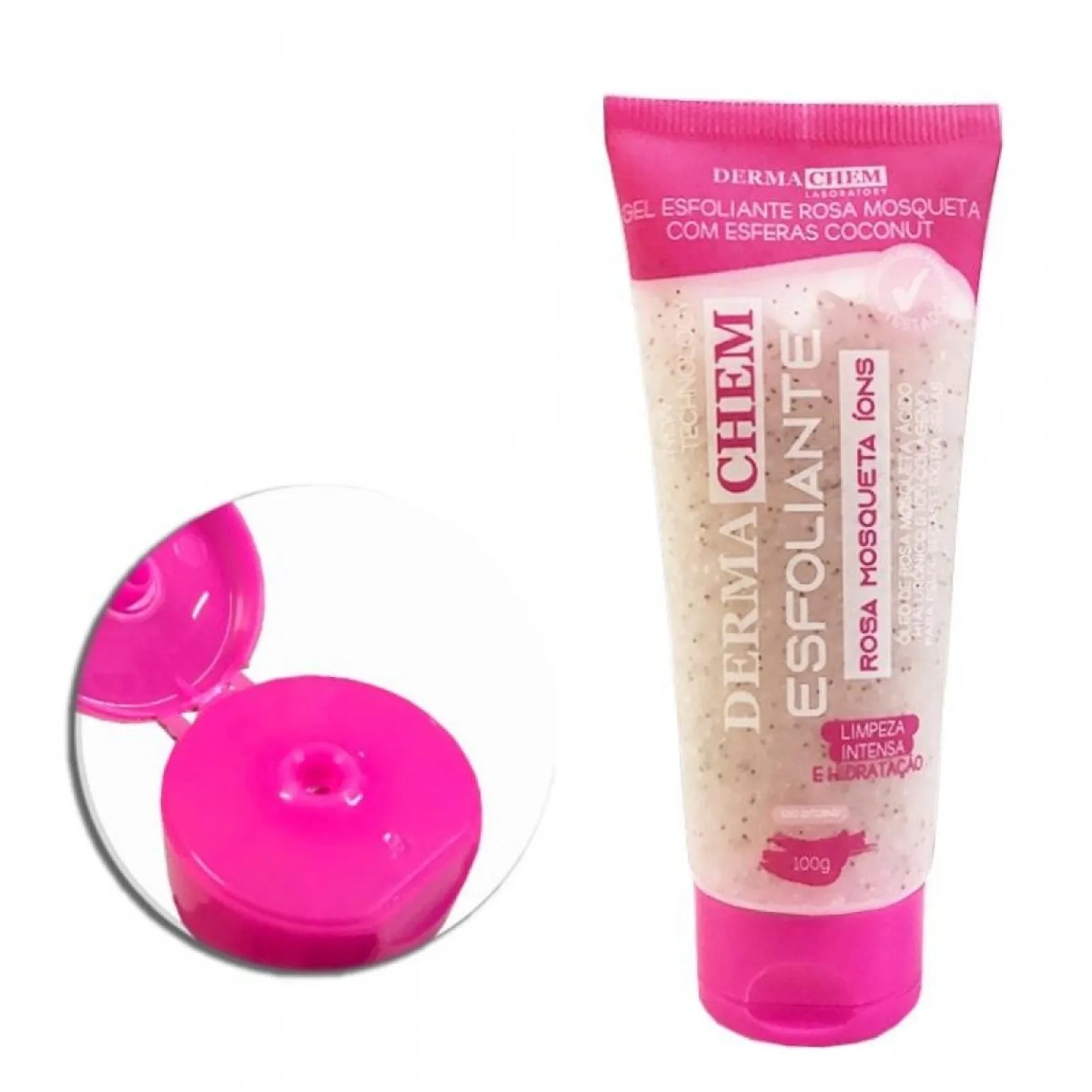 Gel Esfoliante Rosa Mosqueta Dermachem 100g