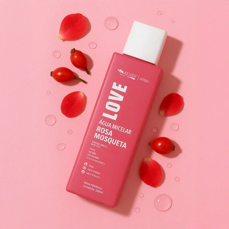 Água Micelar Rosa Mosqueta Max Love 90ml