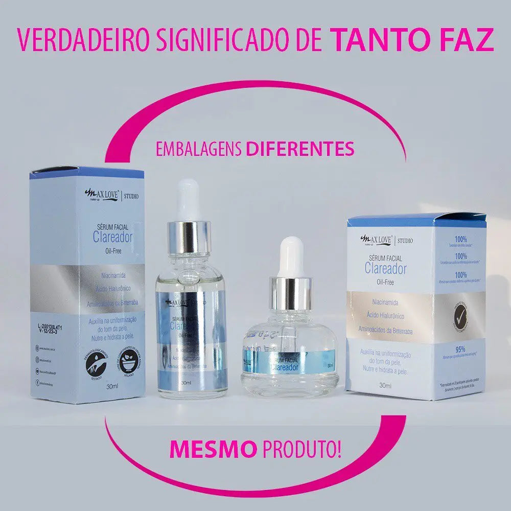 Sérum Facial Clareador Niacinamida