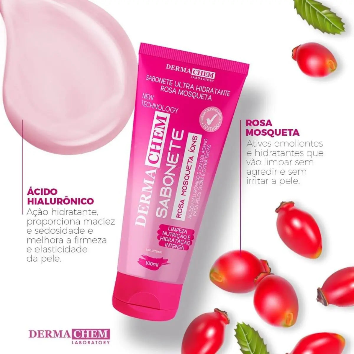 Sabonete Facial Peles Sensíveis e Extrasseca