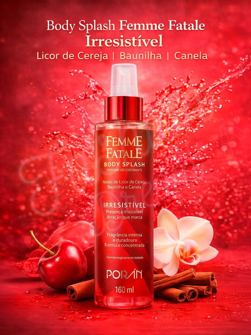 Body Splash Femme Fatale Irresistível 160ml