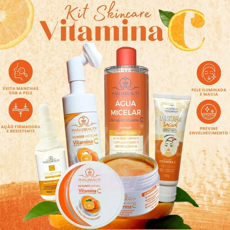 Kit Skincare Ultra Iluminador Vitamina C