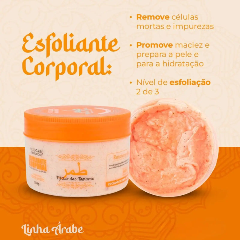 Esfoliante Corporal Fragrância Tâmaras 250g