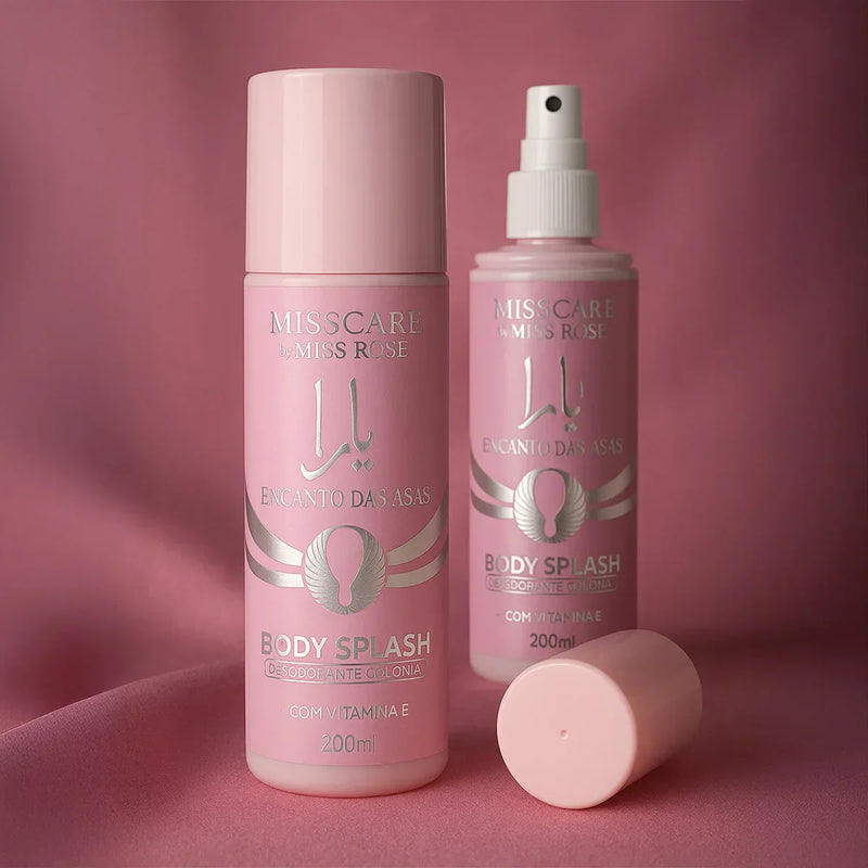 Body Splash Encanto das Asas Miss Rôse  200ml