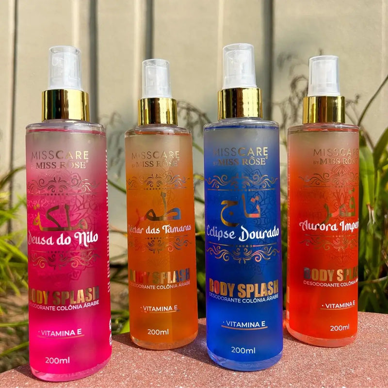 Body Splash Árabe Miss Rôse 200ml
