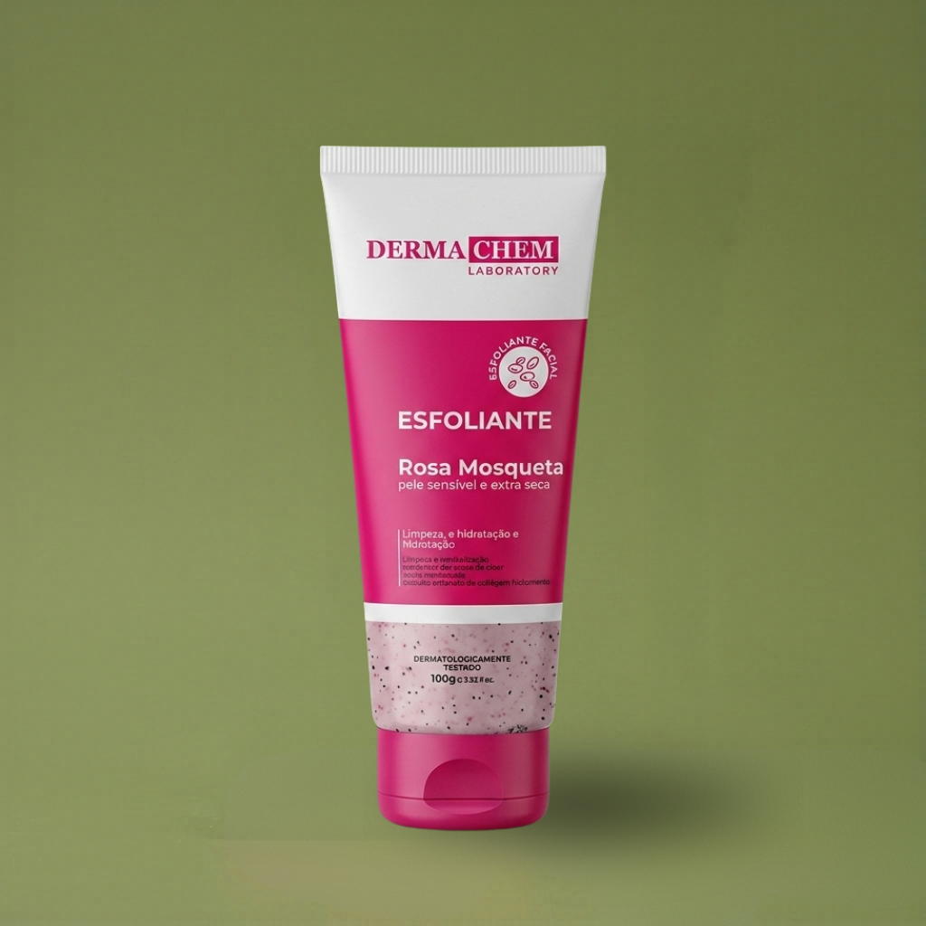 Gel Esfoliante Rosa Mosqueta 100g