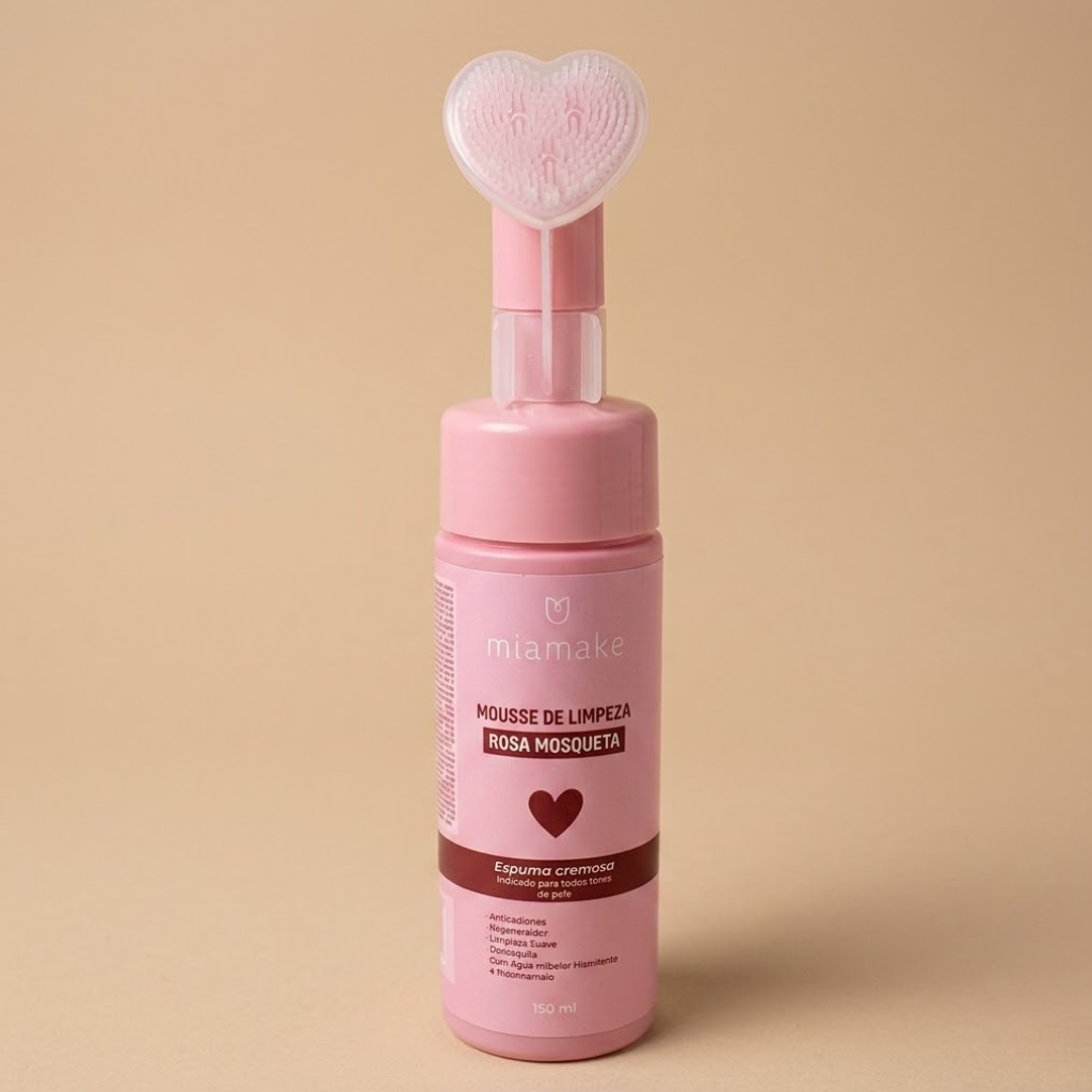 Mousse de Limpeza Micelar Rosa 150ml