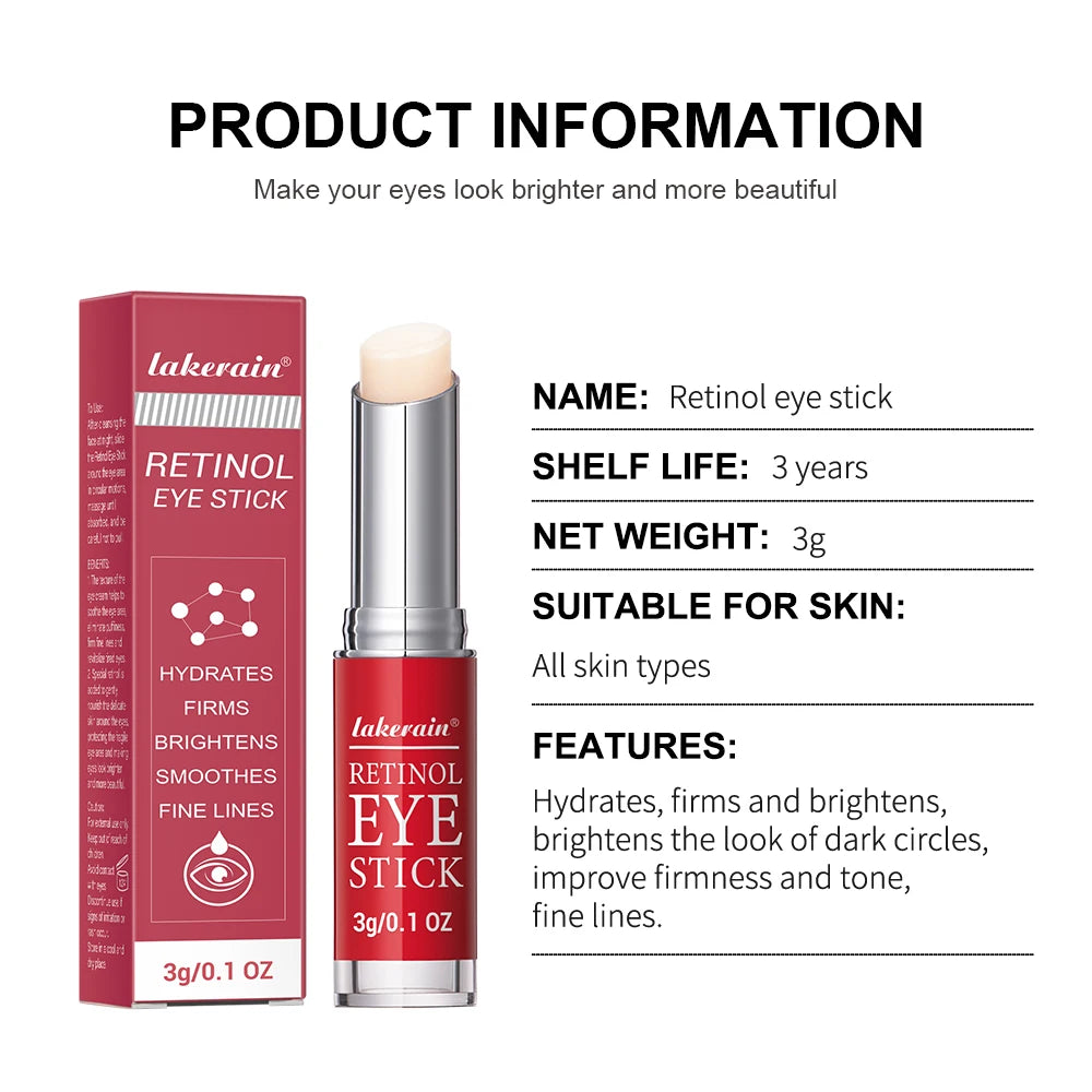 Stick de Retinol para Área dos Olhos – Reparação Instantânea
