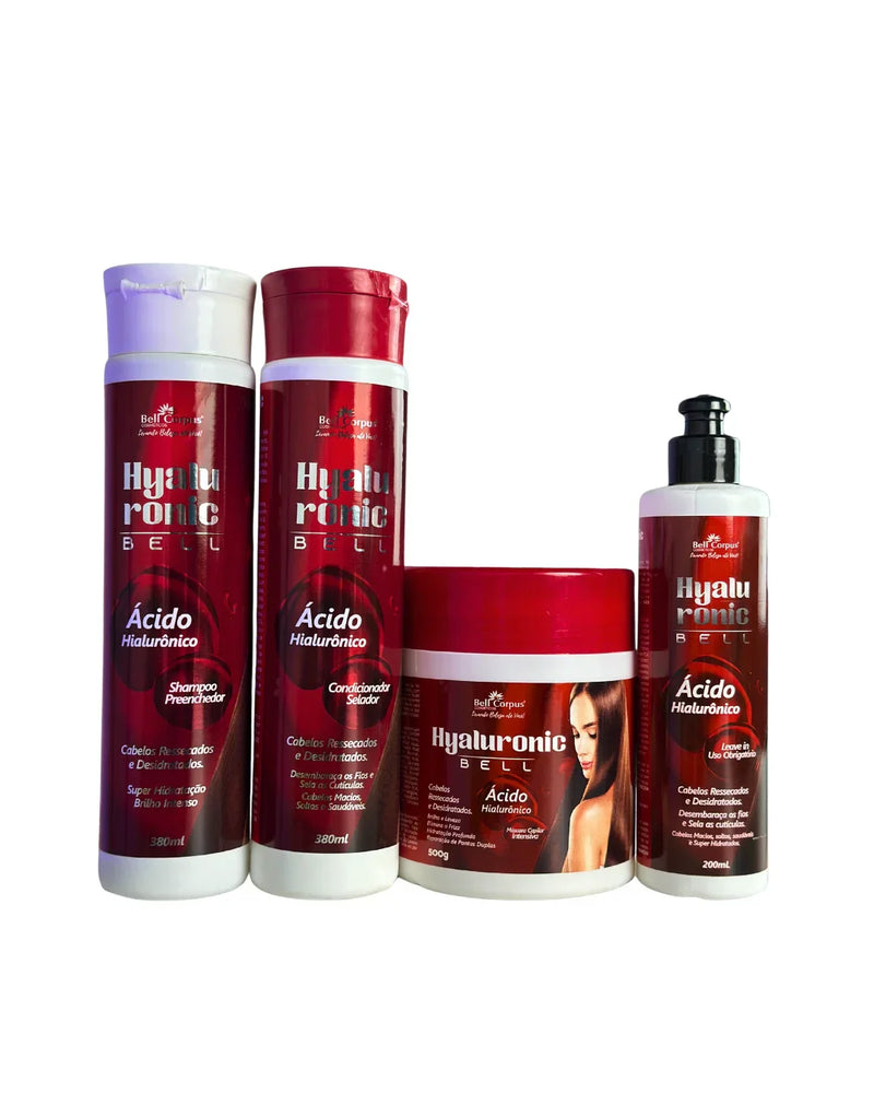 Kit Capilar Ácido Hialurônico Bell Corpus