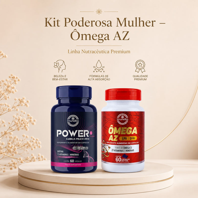Kit Power Mulher + ÔMEGA AZ